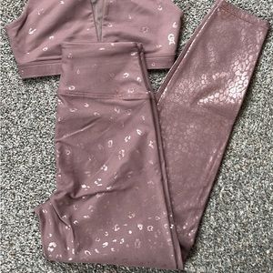 NWOT Good American The Afterglow Sportsbra & Leggings